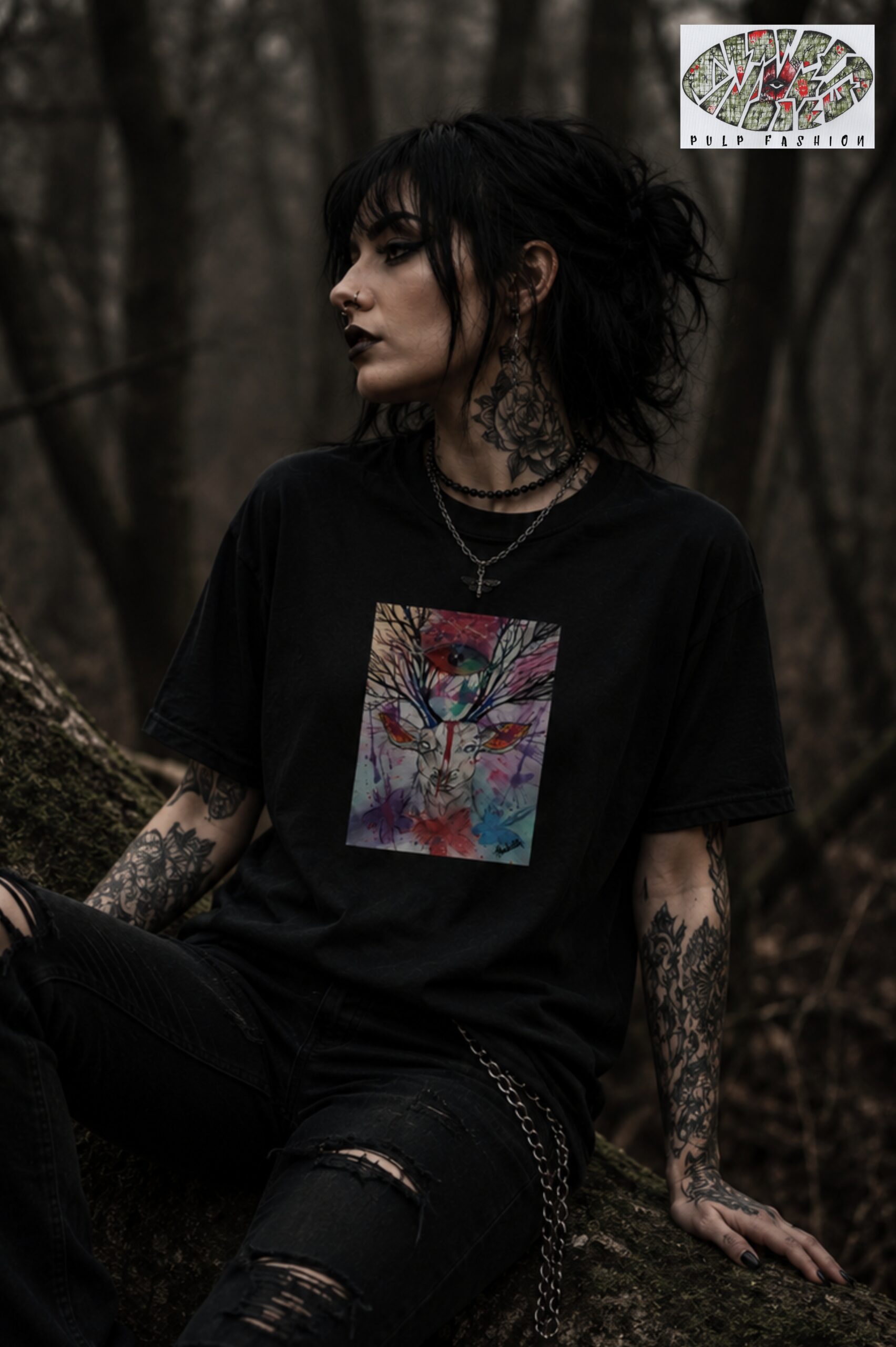"Antlers" Póló (Unisex) - A.A.