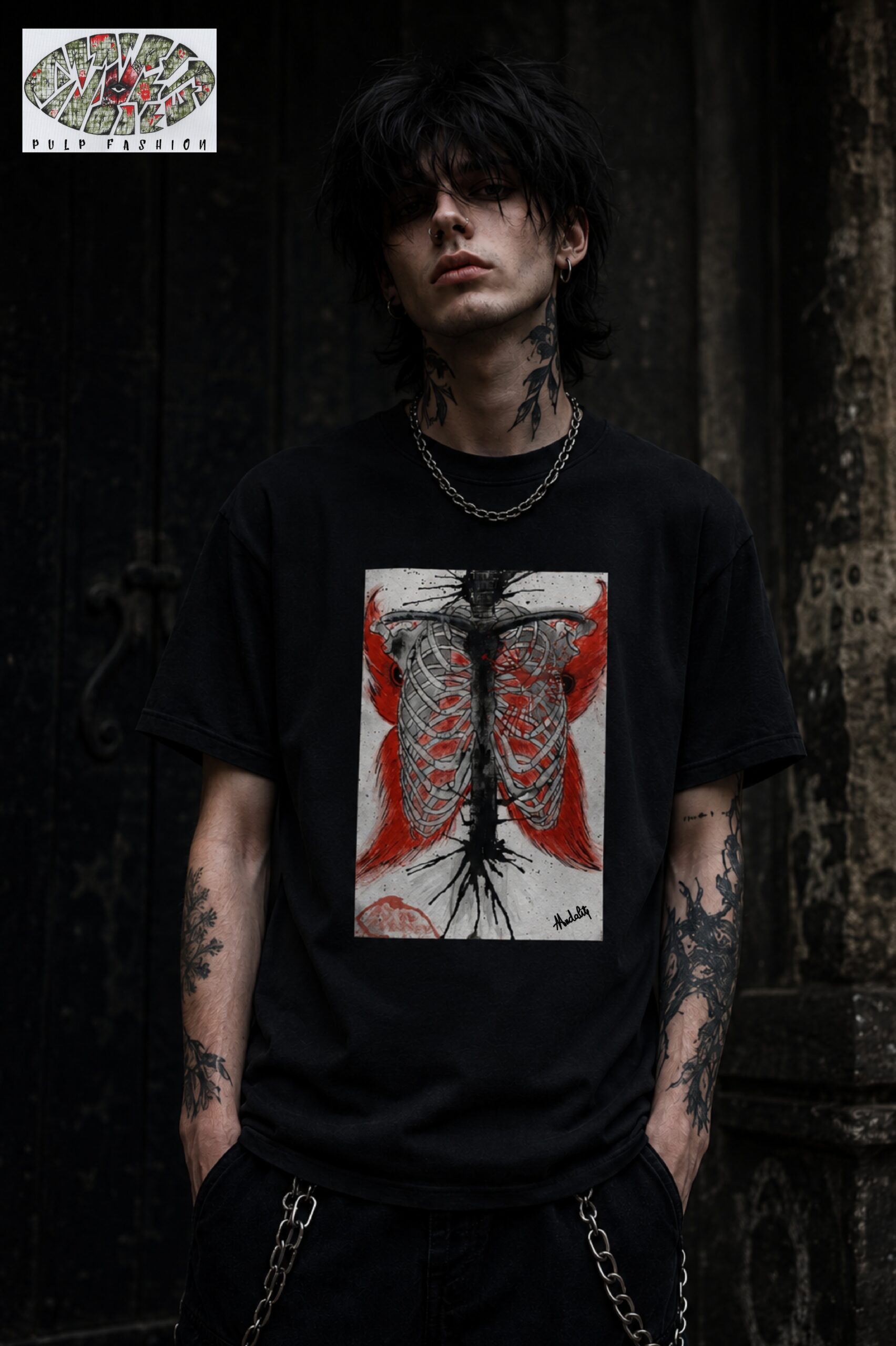 "Ribcage" Póló (Unisex) - A.A.